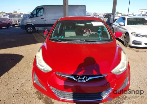 2016 Hyundai Elantra Se from USA, damaged, VIN KMHDH4AE9GU644977